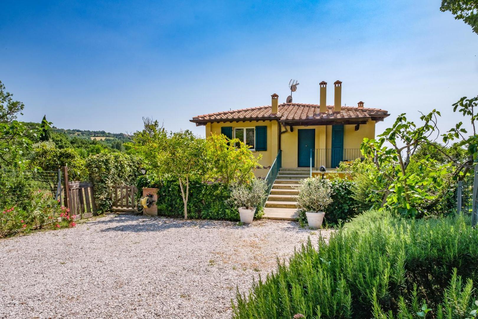 Villa Di Campagna 10 Posti Con Piscina Privata Castellina Marittima Luaran gambar