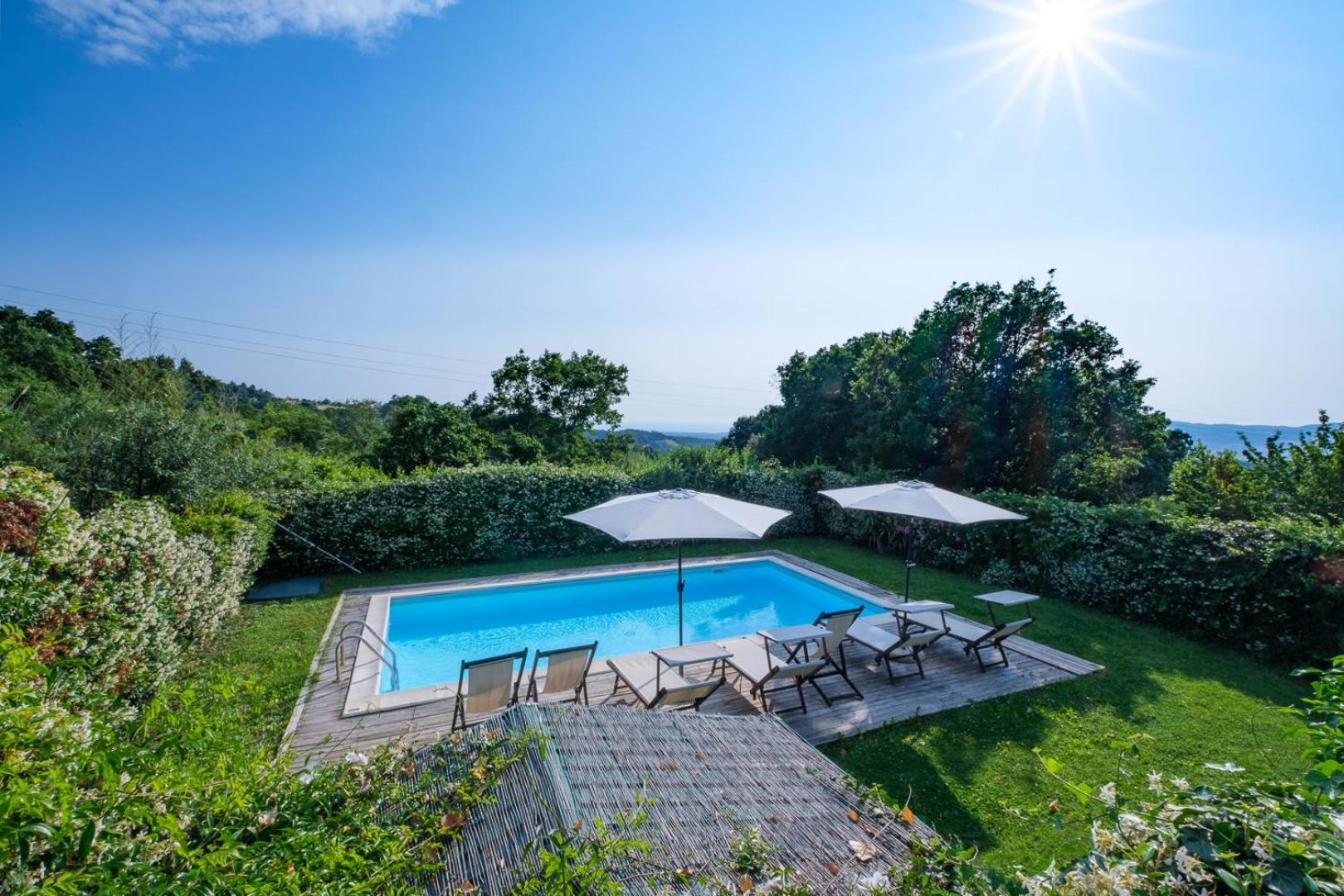 Villa Di Campagna 10 Posti Con Piscina Privata Castellina Marittima Luaran gambar
