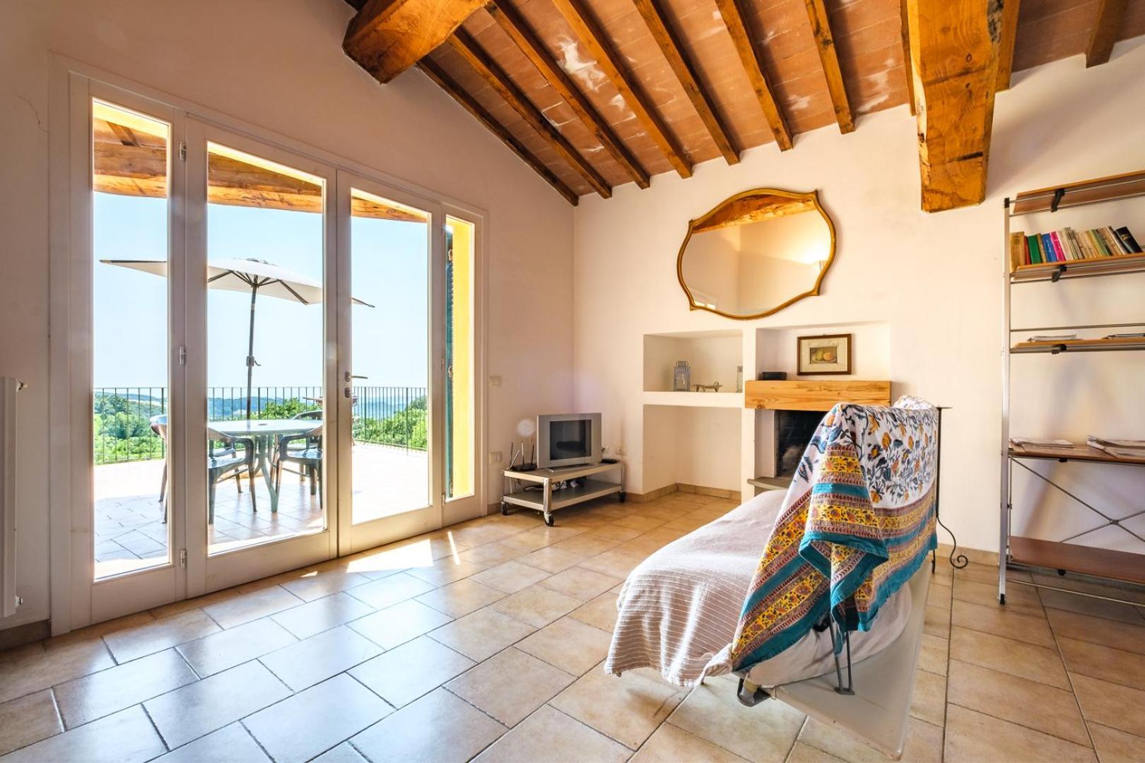 Villa Di Campagna 10 Posti Con Piscina Privata Castellina Marittima Luaran gambar