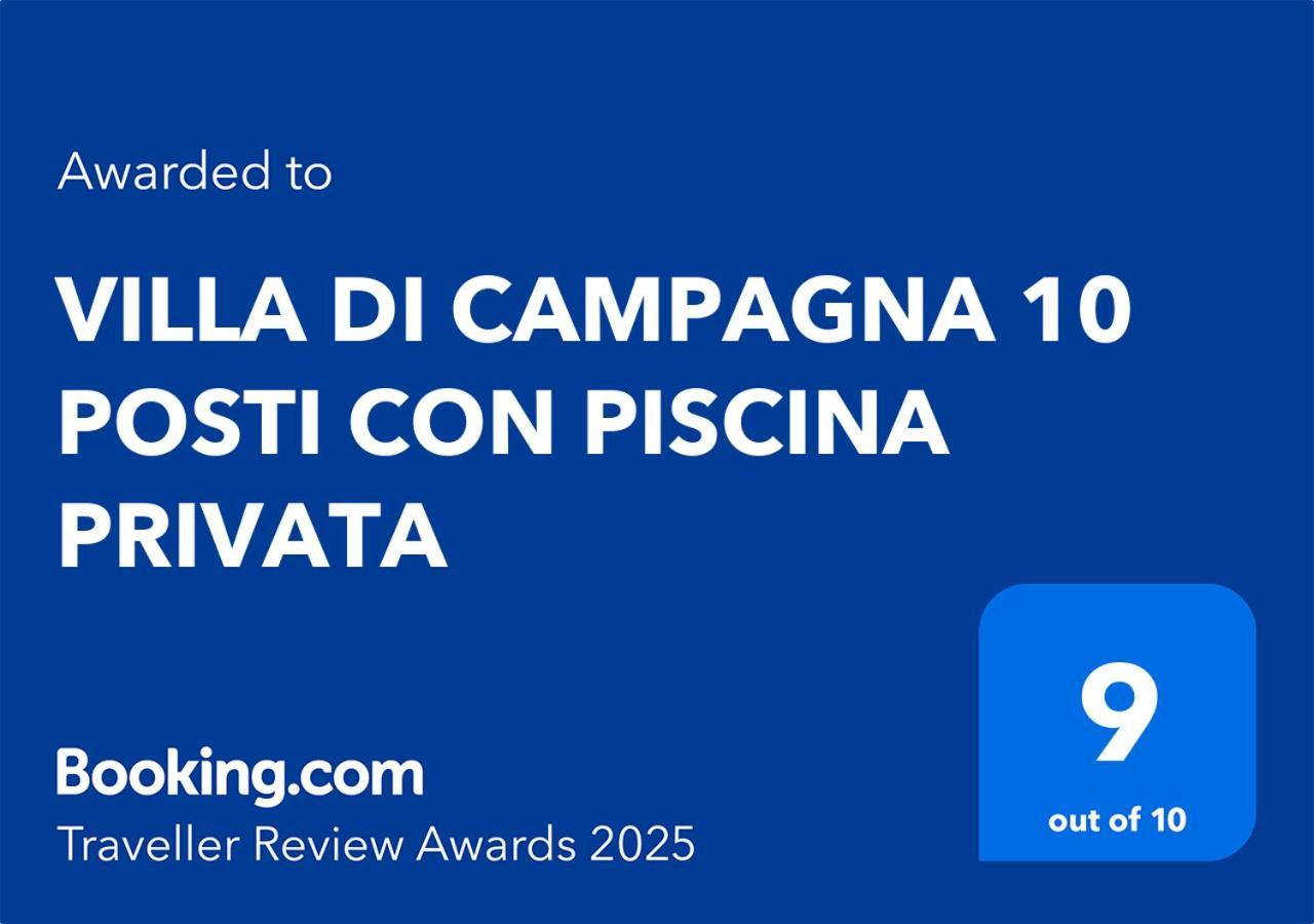 Villa Di Campagna 10 Posti Con Piscina Privata Castellina Marittima Luaran gambar